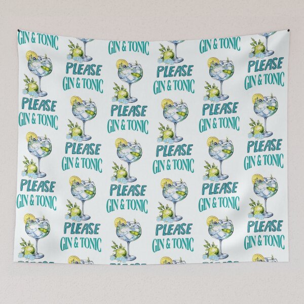 Item preview, GIN TONIC PLEASE designed and sold by Pabhas.