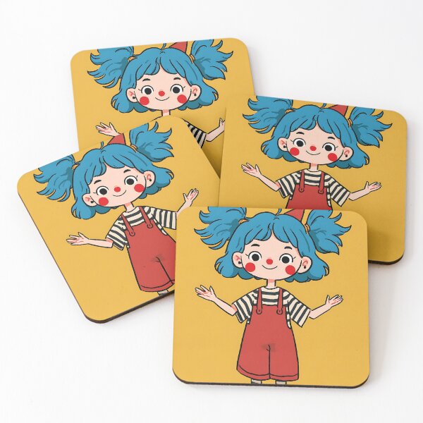 Item preview, Colorful Clown Girl designed and sold by bapupa.