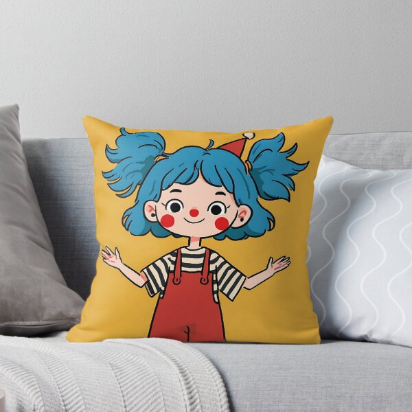 Item preview, Colorful Clown Girl designed and sold by bapupa.
