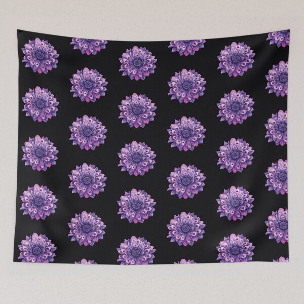 Item preview, Creepy Eyeball Flower Gothic Halloween Art designed and sold by Anastasiia Yurevych.
