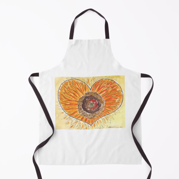 Item preview, Sonnenblume, Herz, Sunflower, Heart designed and sold by Anke‘s Bazaar.