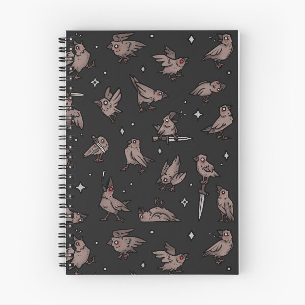 Item preview, Murder of Crows | Funny Ravens with Knives pattern for Spooky Season designed and sold by keyvei.