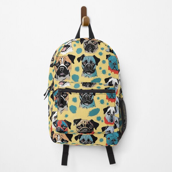 Item preview, Pop Art Dog Grid on Yellow" designed and sold by dreampik.