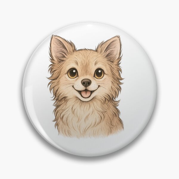 Item preview, Cute Cat-Dog Hybrid Drawing – Adorable Hand-Drawn Animal Art for Pet Lovers designed and sold by Amr Darwish Graphic designer.