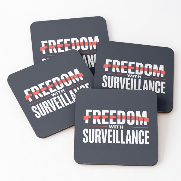 Item preview, The Illusion of Freedom – Struck by Surveillance designed and sold by SplashTastic.