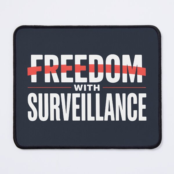 Item preview, The Illusion of Freedom – Struck by Surveillance designed and sold by SplashTastic.