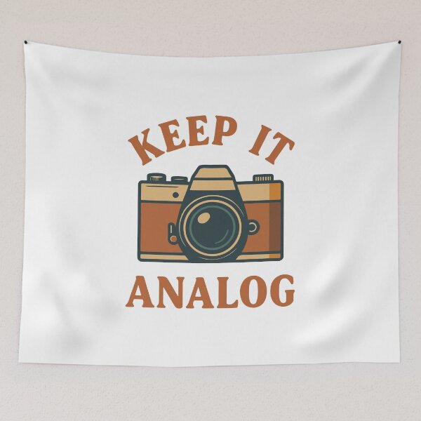 Item preview, Keep it analog designed and sold by HandicraftArt.