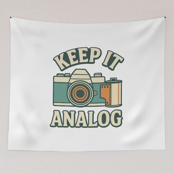 Item preview, Keep it analog designed and sold by HandicraftArt.