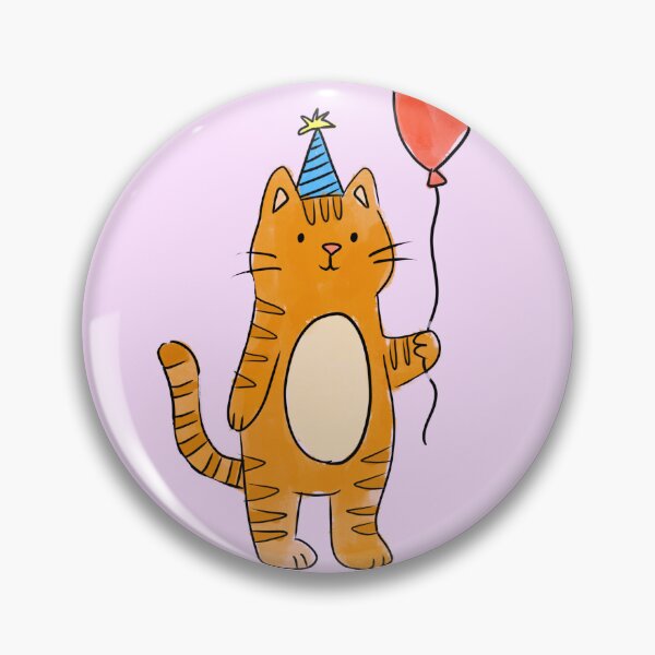Item preview, Party cat designed and sold by JessCarrsArt.