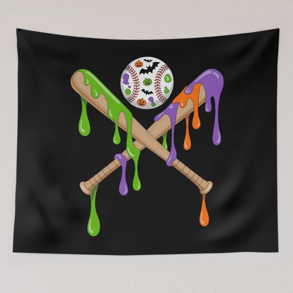 Item preview, Baseball Drip Ice Cream Drip Halloween designed and sold by Bandikonsalez.