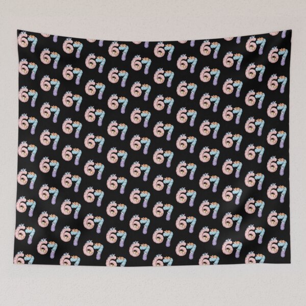 Item preview, Cute "6 7" Cat Gen Alpha Trend Design designed and sold by Betsytiptoe.