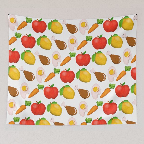 Item preview, Food mosaic. designed and sold by eggzra.