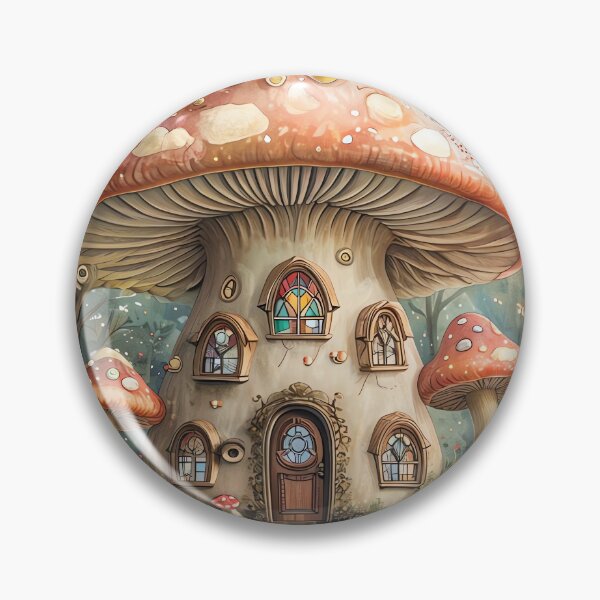 Item preview, Mushroom Abode designed and sold by ONYX Pixee.