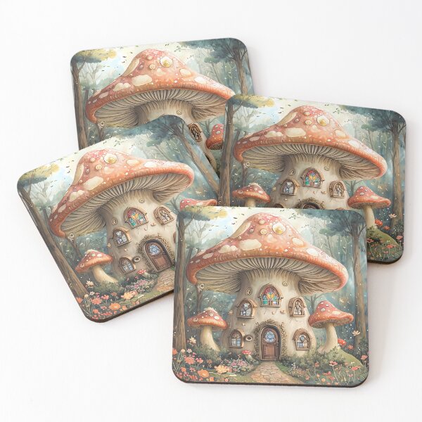 Item preview, Mushroom Abode designed and sold by ONYX Pixee.