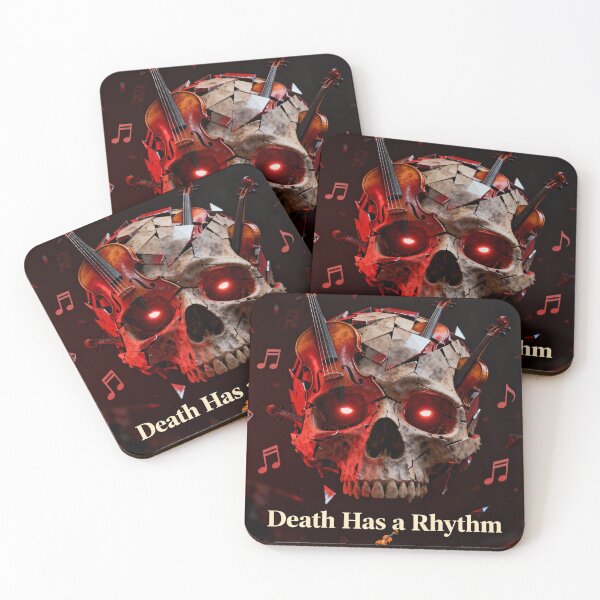 Item preview, Death Has a Rhythm ? – Gothic Violin Skull Fantasy Art designed and sold by Dezpro.