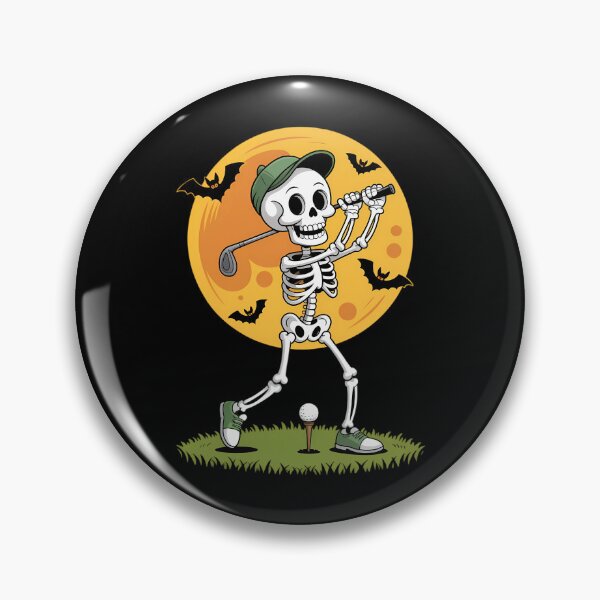 Item preview, Golfing Skeleton Halloween Men Golf Halloween Golfer designed and sold by Bandikonsalez.