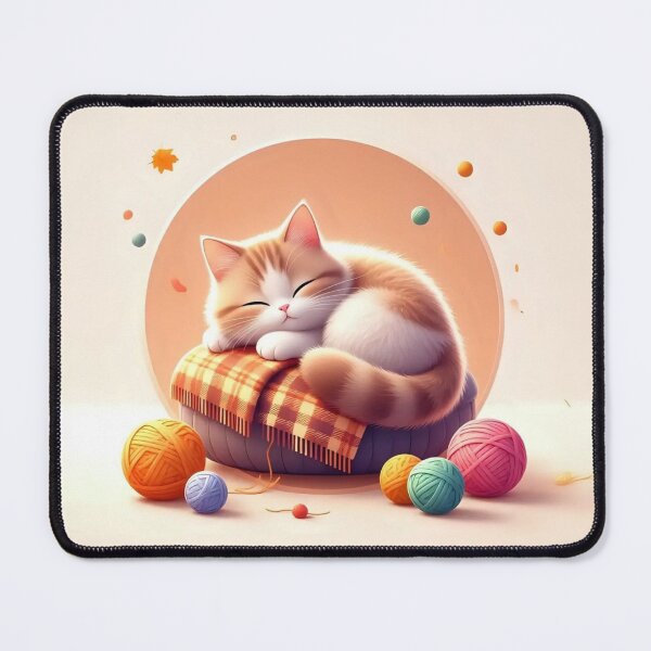 Item preview, Autumn Collection: Cocooning Cat designed and sold by Soulharmony.