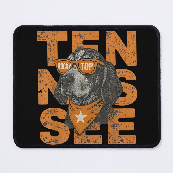 Item preview, Rocky Top Hound Dog with Sunglasses and Bandana designed and sold by dianadouri.