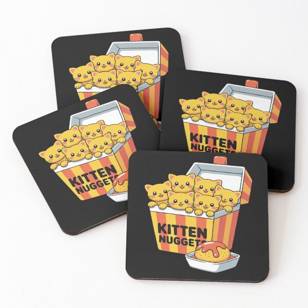 Item preview, Cat Lover Fast Food Chicken Nuggets Cat Foodie designed and sold by papertaless.