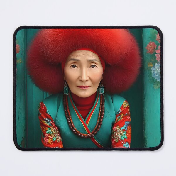 Item preview, Stunning Portrait of a Traditional Elderly Woman designed and sold by Artessie.