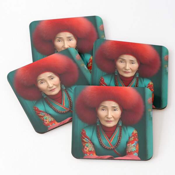 Item preview, Stunning Portrait of a Traditional Elderly Woman designed and sold by Artessie.