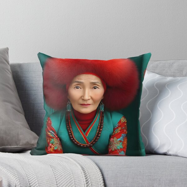 Item preview, Stunning Portrait of a Traditional Elderly Woman designed and sold by Artessie.