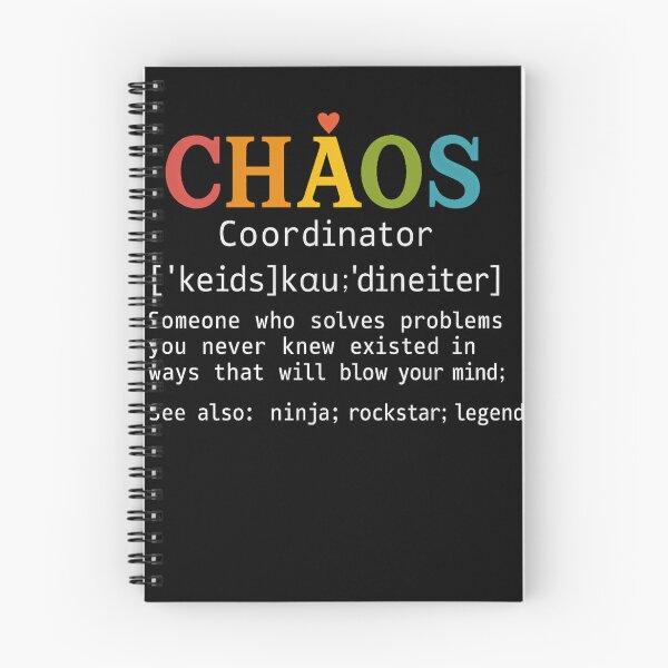 Item preview, Chaos Coordinator Definition designed and sold by papertaless.