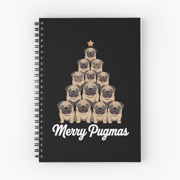 Item preview, merry pugmas designed and sold by jkrphoto.