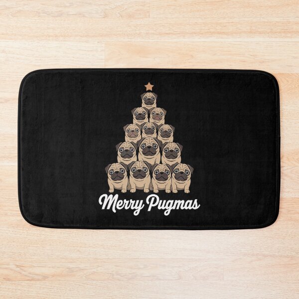 Item preview, merry pugmas designed and sold by jkrphoto.