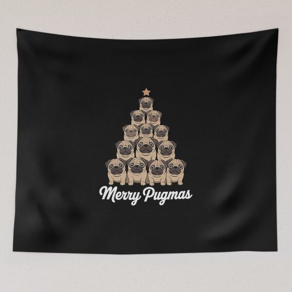 Item preview, merry pugmas designed and sold by jkrphoto.