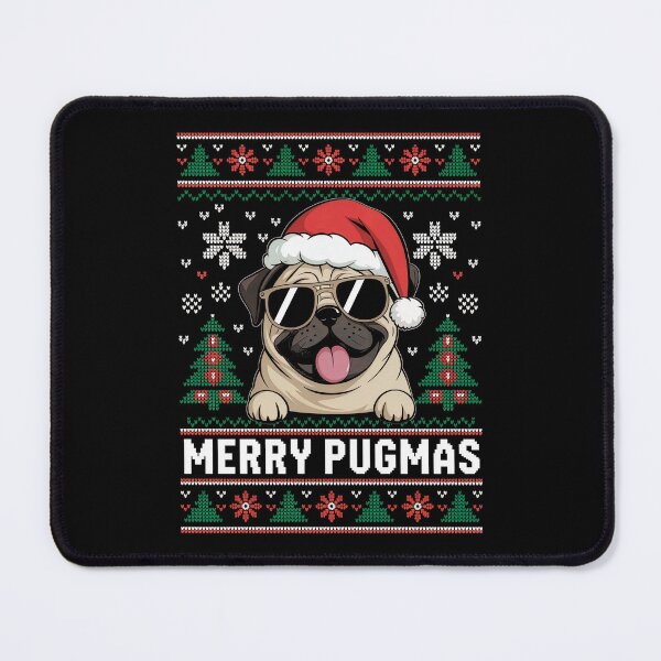 Item preview, merry pugmas designed and sold by jkrphoto.