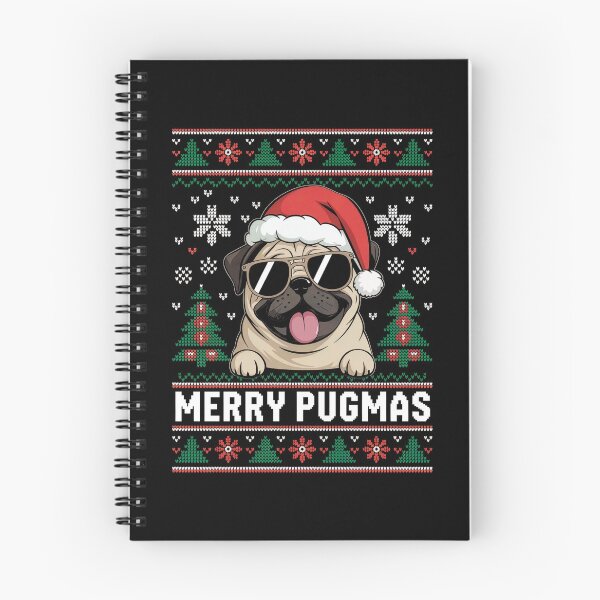 Item preview, merry pugmas designed and sold by jkrphoto.