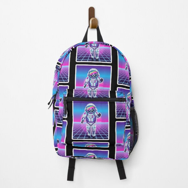 Item preview, Retro Synthwave Honey Badger Astronaut Space 80s Vibe Design designed and sold by bvdesignart.