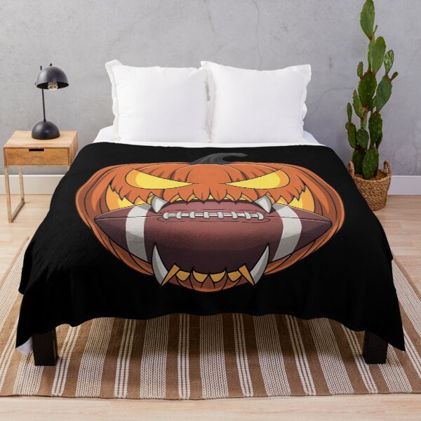 Item preview, American Football Pumpkin Halloween Sport Football designed and sold by ValerieRodrigue.