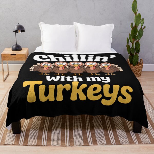 Item preview, Chillin With My Turkeys Thanksgiving Family designed and sold by papertaless.