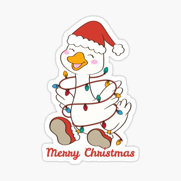 Item preview, Merry Christmas, Duck. designed and sold by MinoBubbu.