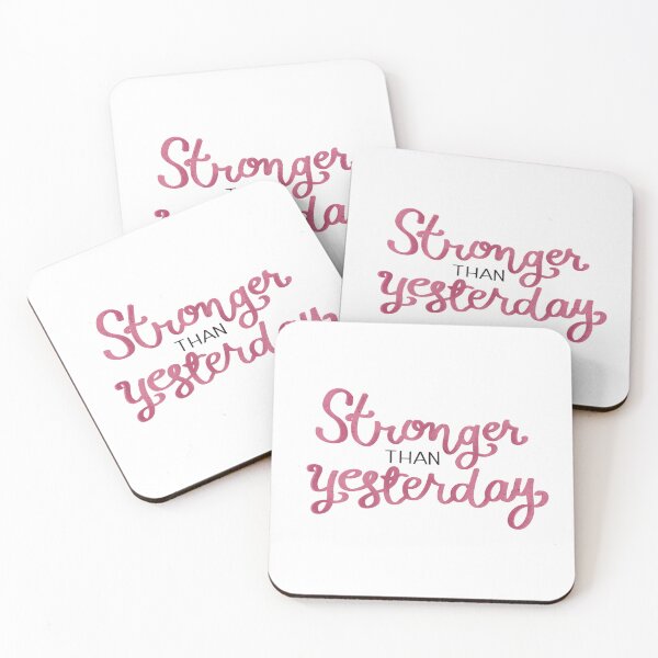 Item preview, Stronger Than Yesterday designed and sold by artwithlefty.