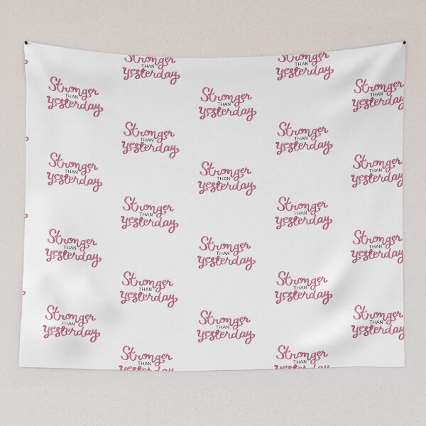 Item preview, Stronger Than Yesterday designed and sold by artwithlefty.