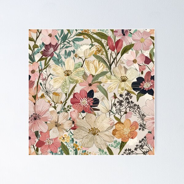 Item preview, Flower Collage designed and sold by CoolPixels.