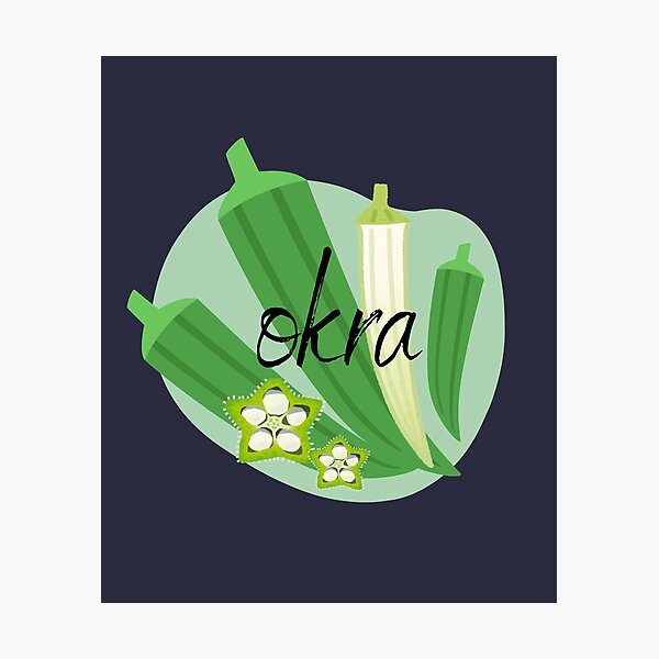 Item preview, Emerald Okra designed and sold by AnulaArt.
