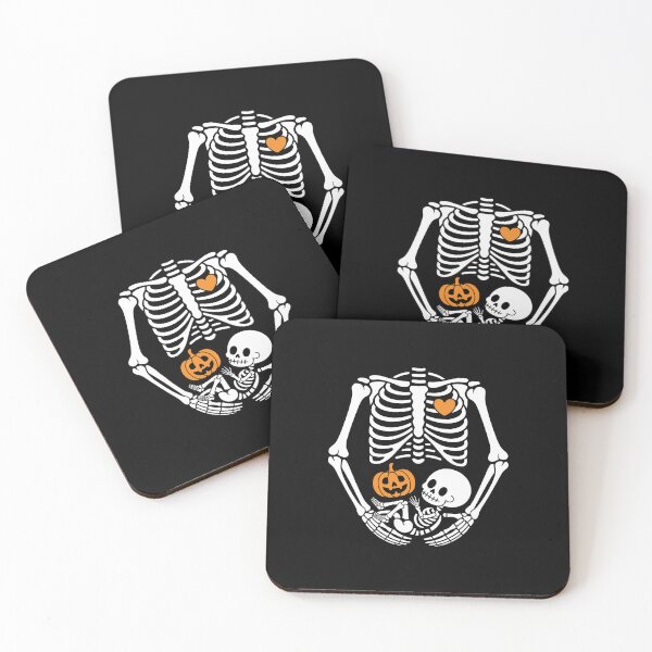 Item preview, Pregnant Skeleton and Pumpkin Design designed and sold by jkrphoto.