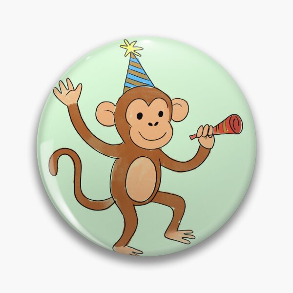 Item preview, Party monkey designed and sold by JessCarrsArt.