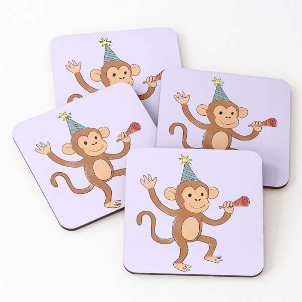 Item preview, Party monkey designed and sold by JessCarrsArt.