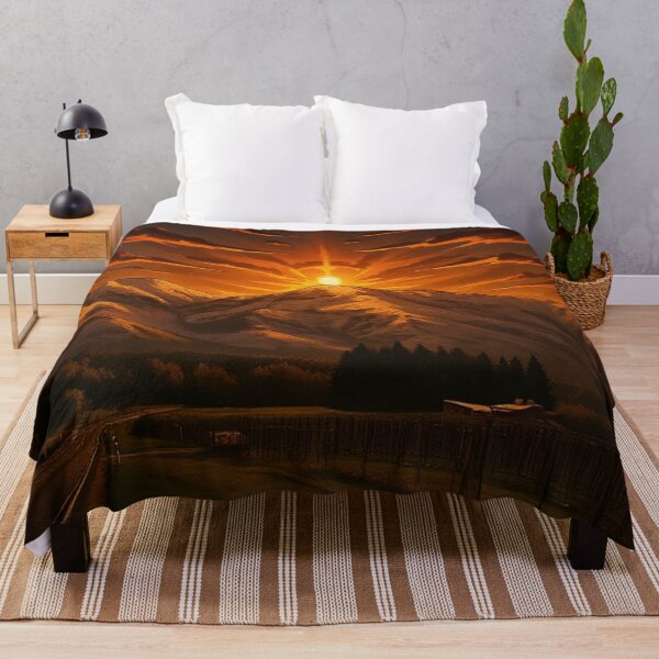 Item preview, Sunset over Snow-capped Hills New Zealand Steampunk Style designed and sold by Dianne Mead.