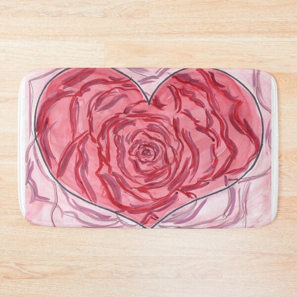 Item preview, Herz, Rose, Heart, designed and sold by Anke‘s Bazaar.
