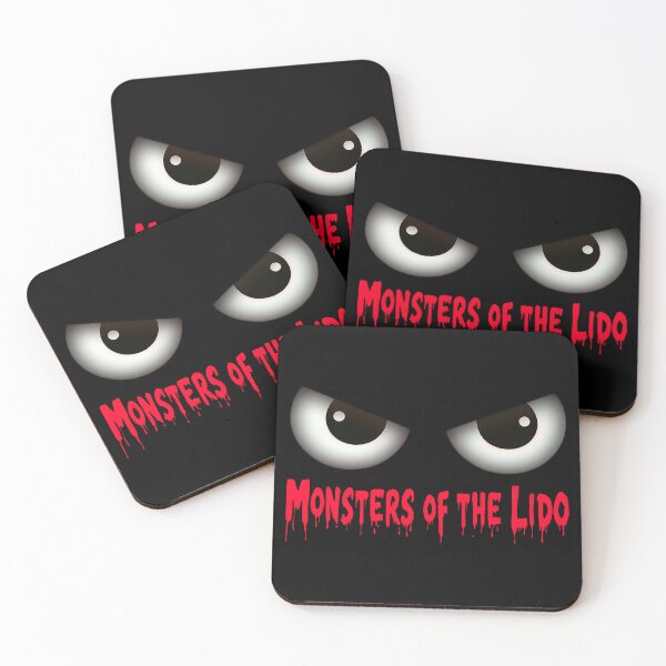 Item preview, halloween horror Monsters of The Lido - Aliens Like Cruises Too  designed and sold by gear-posters.