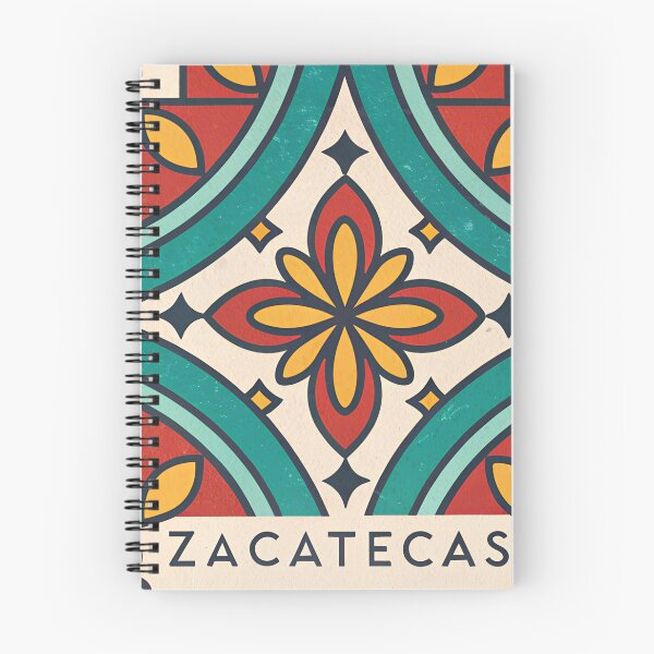 Item preview, Zacatecas Talavera Tile – Colorful Mexican Folk Art Pattern for Laptops & Water Bottles designed and sold by VividOrganica.