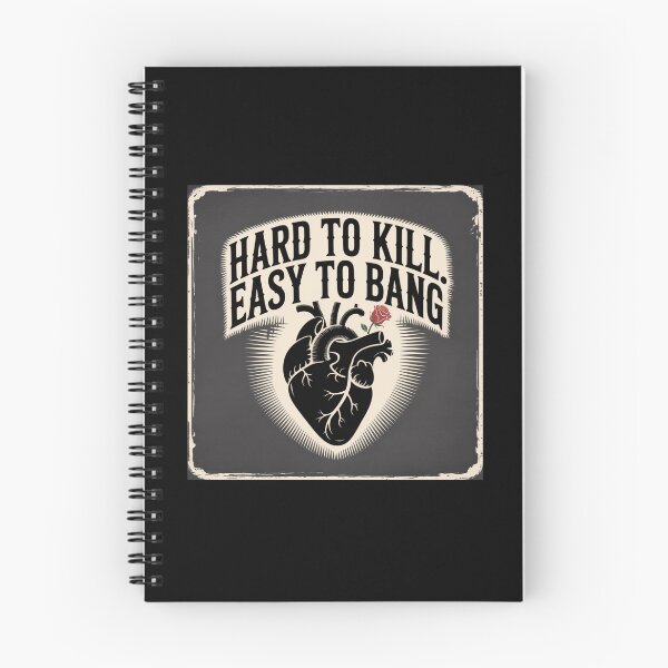 Item preview, HARD TO KILL EASY TO BANG T-SHIRT ADULT HUMOR designed and sold by Monrue66 .