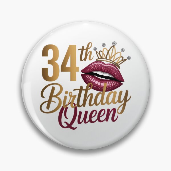Item preview, 34 th Birthday Queen  designed and sold by jkrphoto.