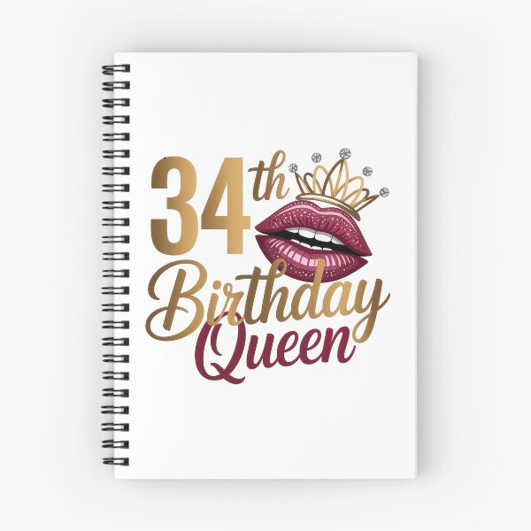 Item preview, 34 th Birthday Queen  designed and sold by jkrphoto.